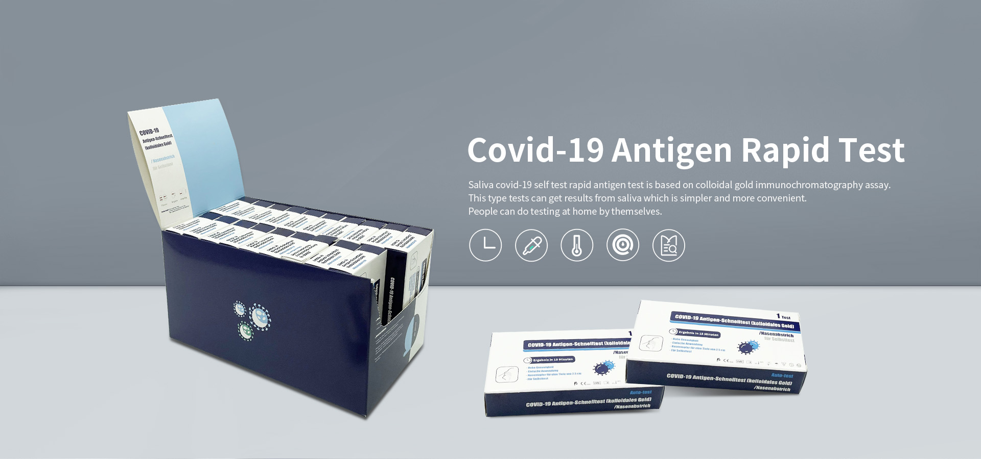 Kiinan Covid-19-itsetestien nopean antigeenitestin valmistajat